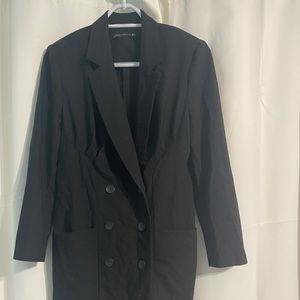 Black Blazer Dress